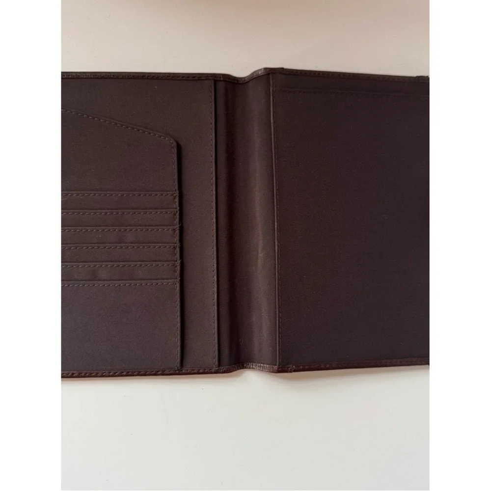 Wilsons Folio Leather Dark Brown Case 6.25